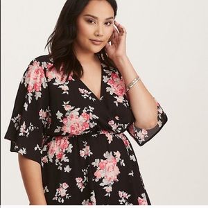 Torrid babydoll top size 0